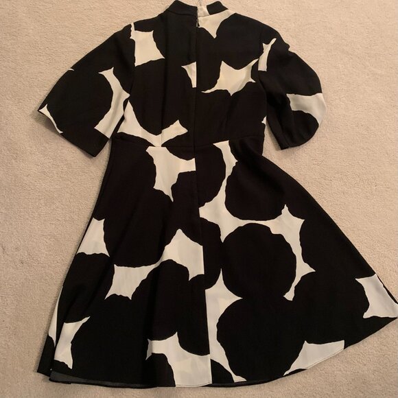 Kate Spade Black & White Dress Size 2 - Picture 6 of 6